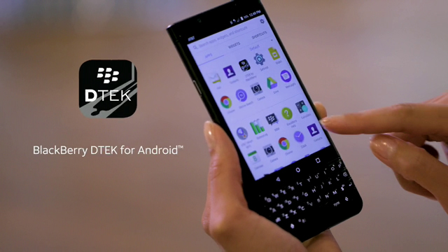 DTEK Security App BlackBerry Password Keeper