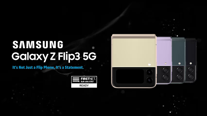 Samsung Galaxy Z Flip3 5G, 2 colors in 256GB & 128GB
