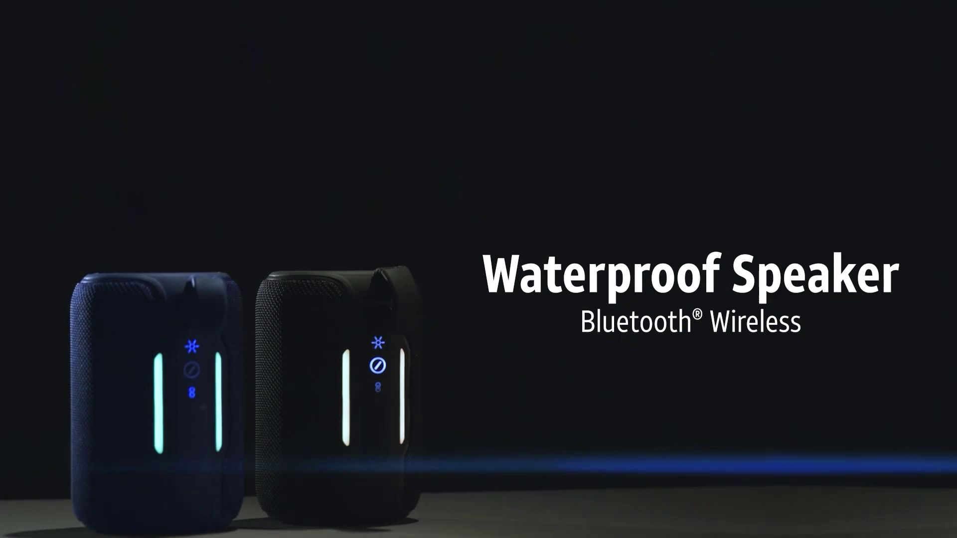 AT&T Essentials Portable Wireless Waterproof Bluetooth Speaker