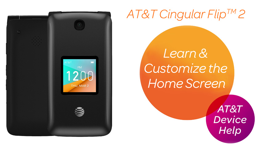 lsi15996-Alcatel-CingularFlip2-LearnandCustomizetheHomeScreen