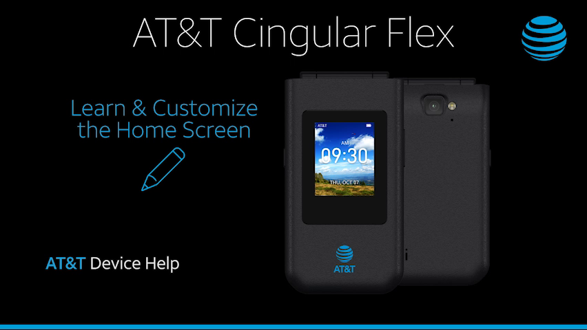ATTEA211101vid3-ATT-Cingular-Flex_LearnandCustomizetheHomeScreen