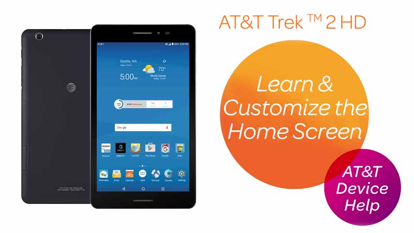 lsi15716-ATT-Trek2HD-LearnandCustomizetheHomeScreen
