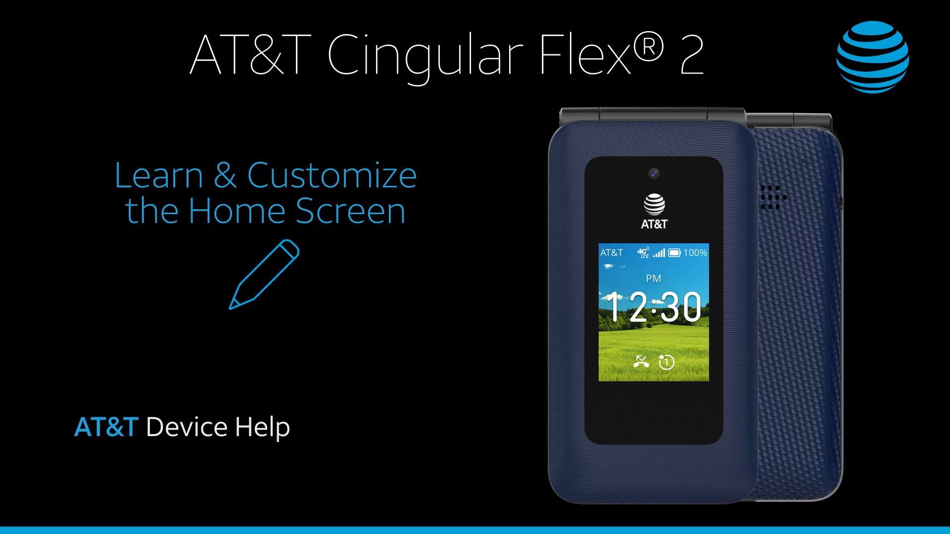ATTU1030AAvid4-att-cingular-flex-2-LearnCustomizeHomeScreen