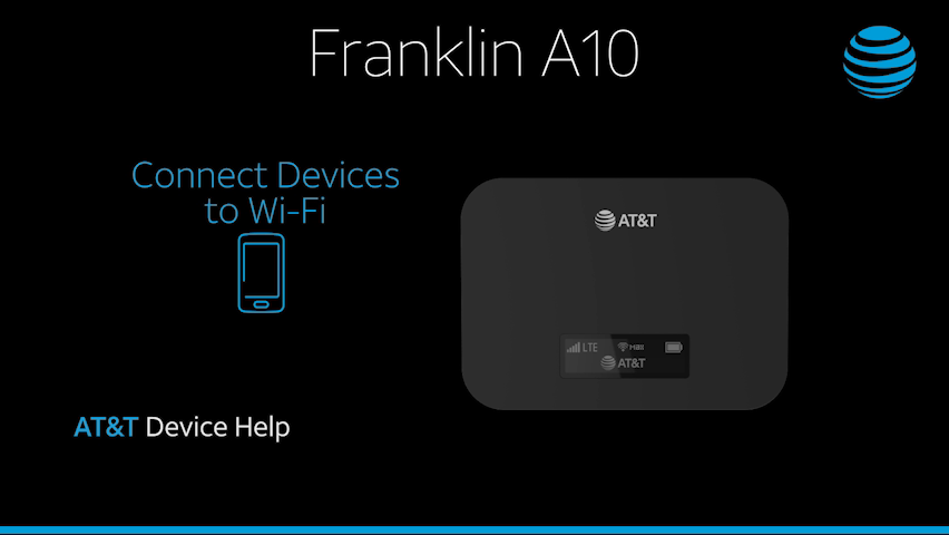 FranklinRT410vid1-Franklin-A10_ConnectDevicestoWifi