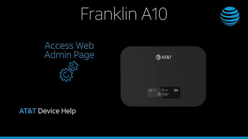 FranklinRT410vid2-Franklin-A10_AccessWebAdminPage