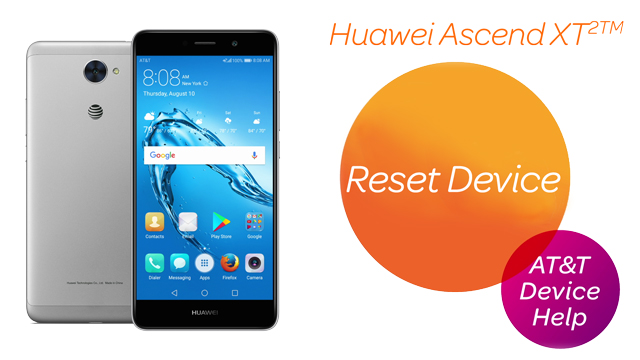 Huawei Ascend XT2 (H1711) - Reiniciar el dispositivo - AT&T