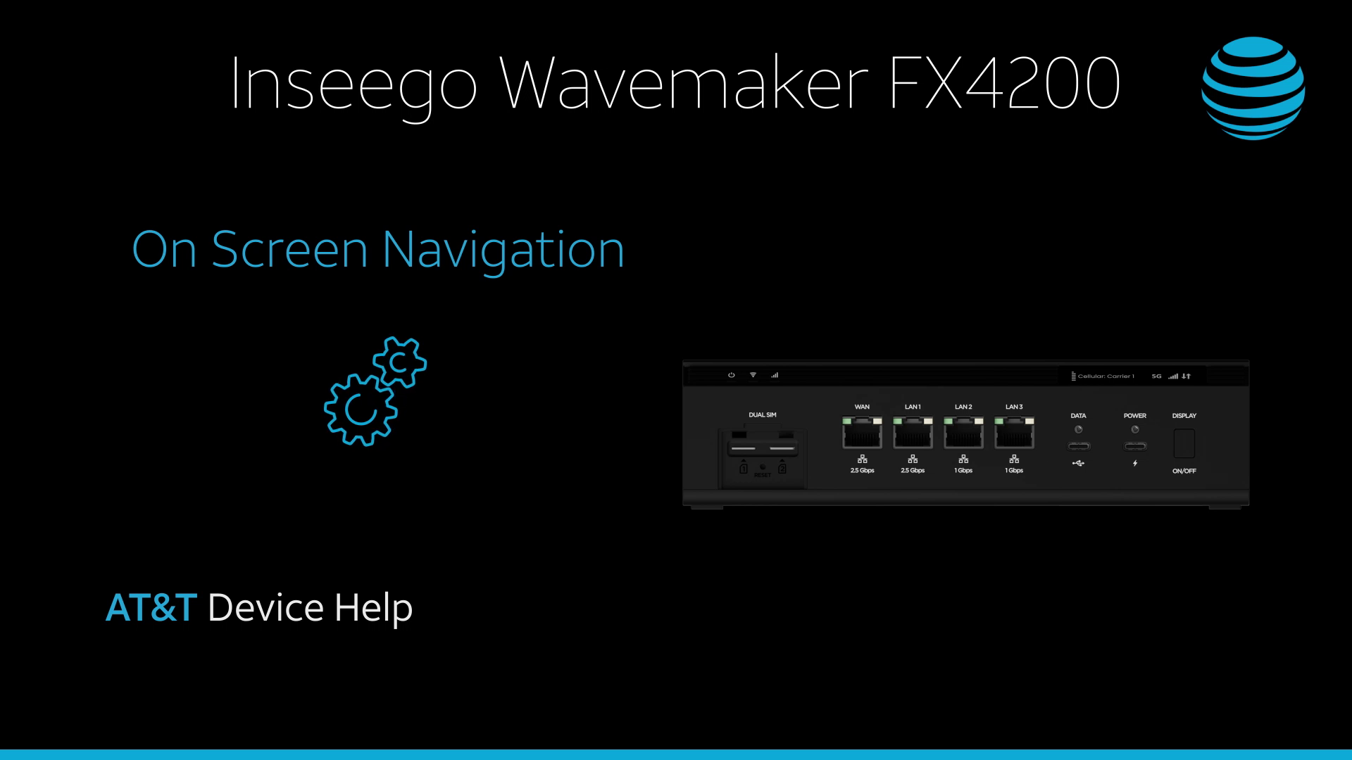 On Screen Navigation