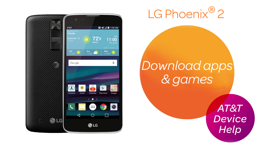 LG Phoenix 2 (K371) - Download Apps & Games - AT&T