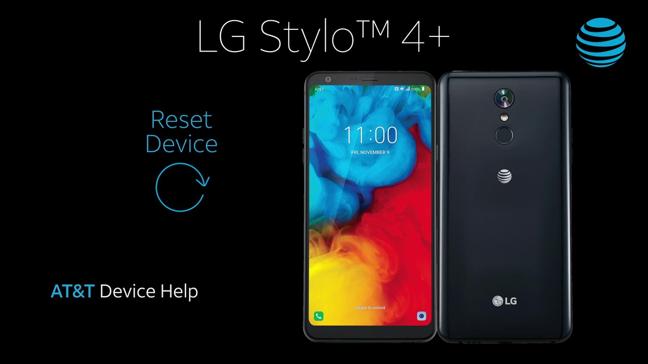 LG Stylo 4+ (LM-Q710WA) - Reiniciar el dispositivo - AT&T