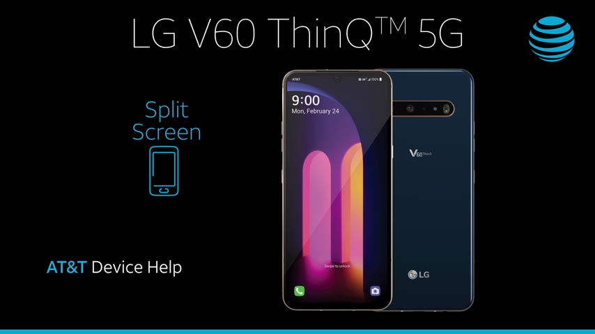 LG V60 ThinQ 5G (LM-V600AM) - Split Screen - AT&T