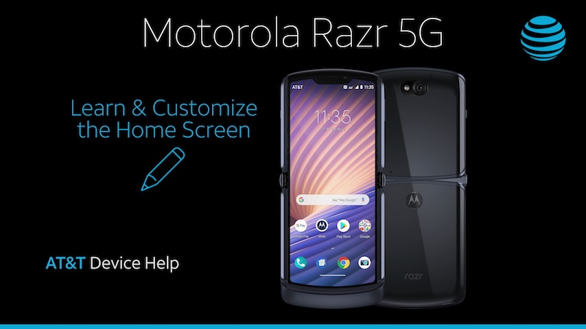 MotorolaXT20712vid2-Motorola-Razr-5G-LearnandCustomizetheHomeScreen