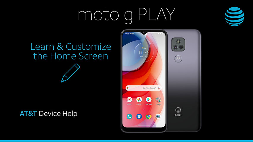 MotorolaXT20937vid4-Motorola-g-Play-LearnandCustomizetheHomeScreen