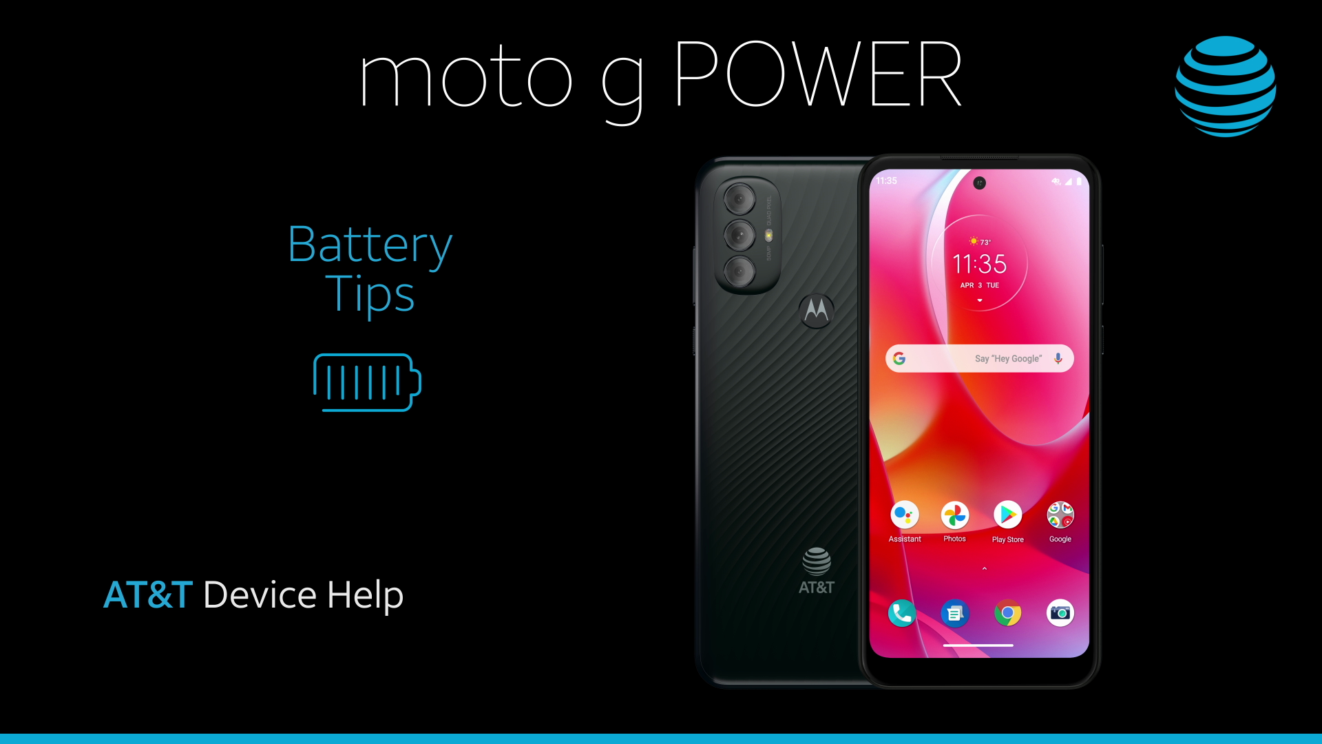 Motorola moto g POWER (XT2165-2) - Optimize Battery Life - AT&T