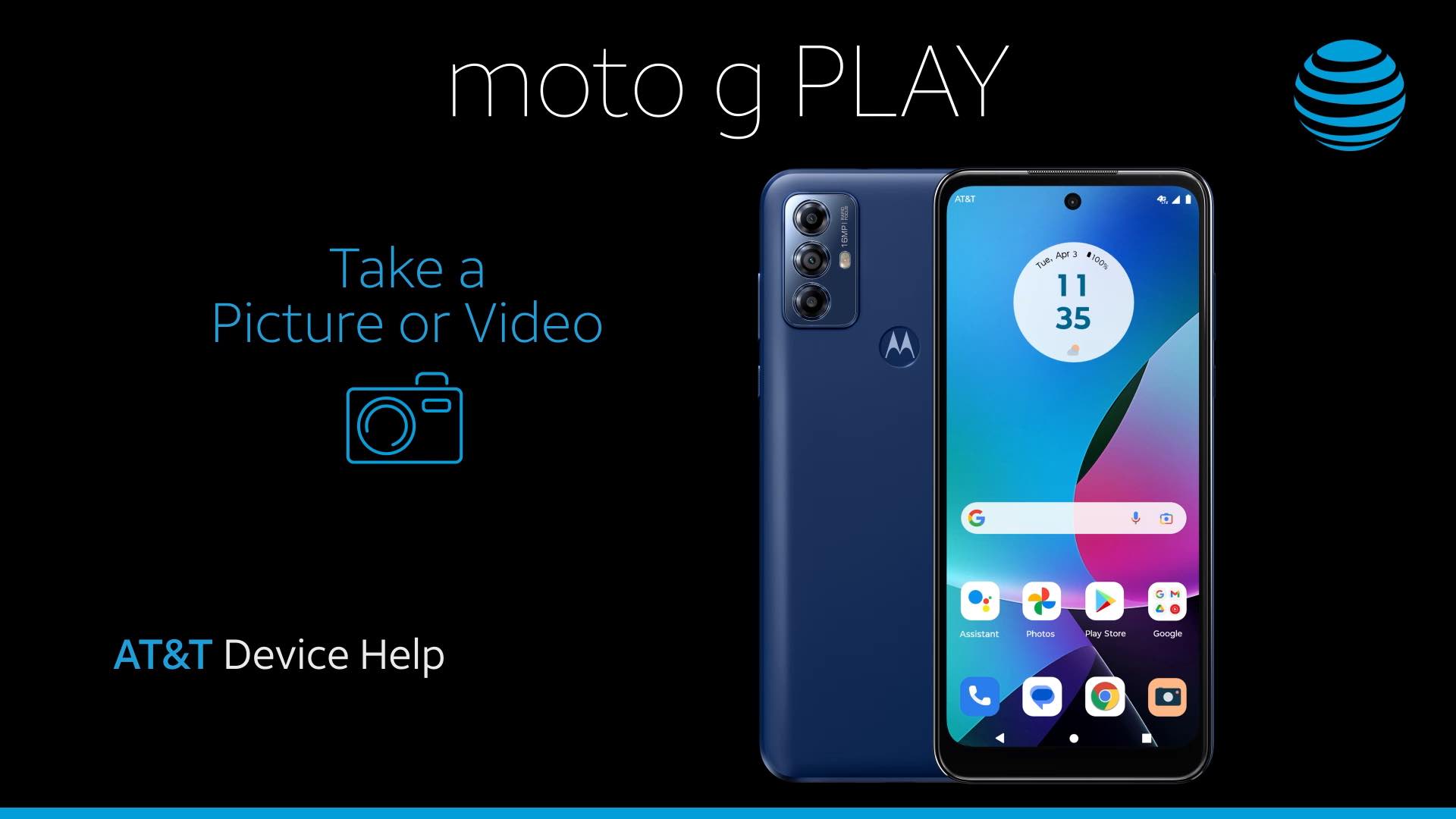 Motorola moto g PLAY - 2023 (XT22713) - Take a Video - AT&T Motorola moto g PLAY - 2023 (XT22713) - Take a Video - AT&T