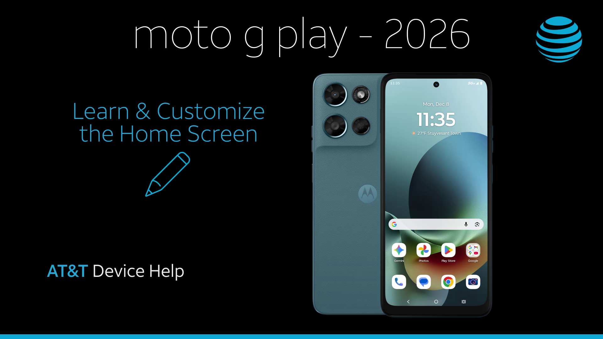 Learn & Customize the Home Screen