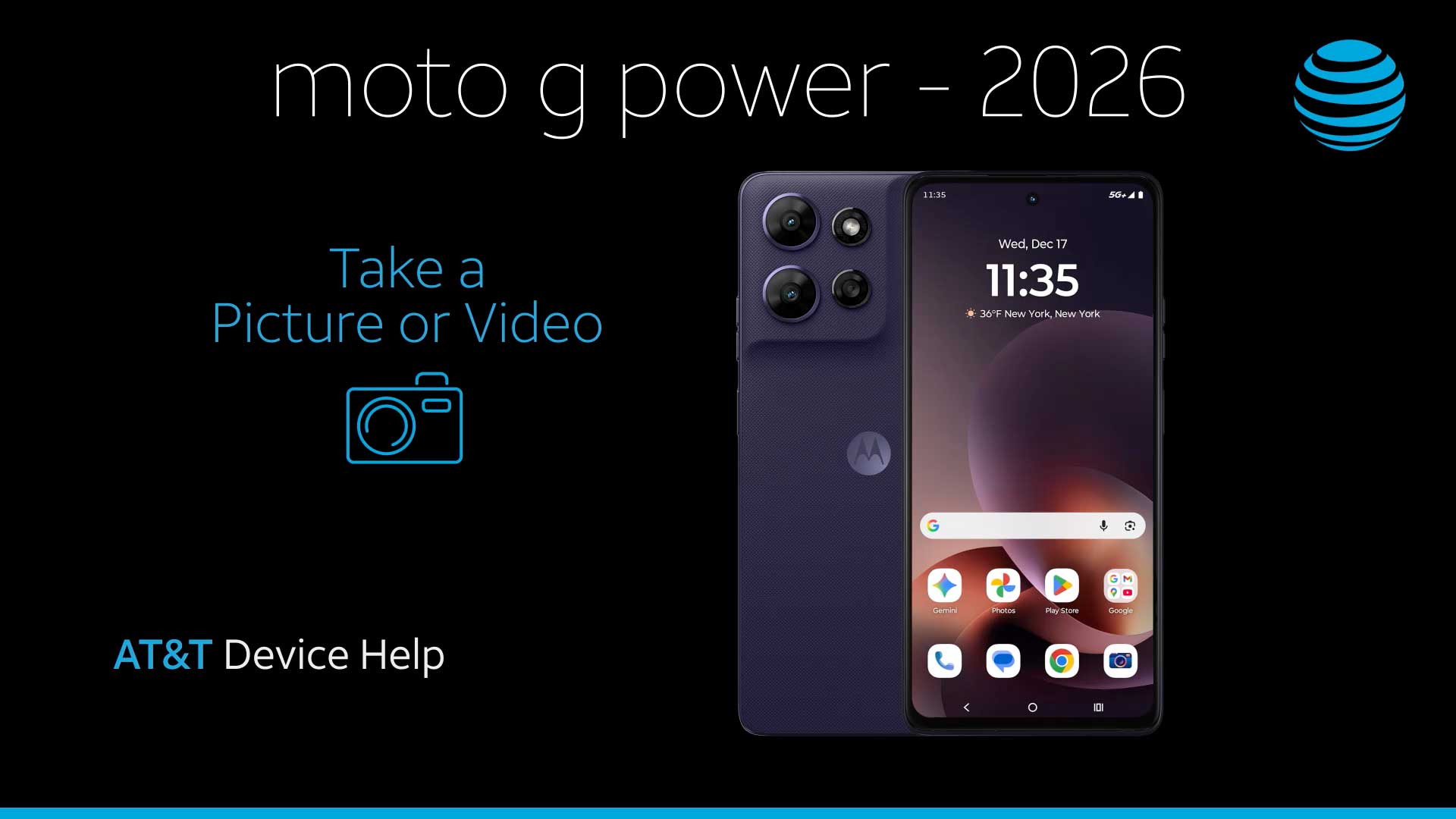 Take a Picture or Video