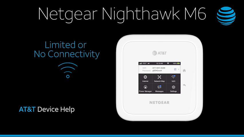 MR6110vid4_NetgearNighthawkM6_LimitedorNoConnectivity