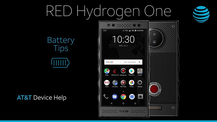 RED Hydrogen One (H1A1000) - Battery Life - ATu0026T