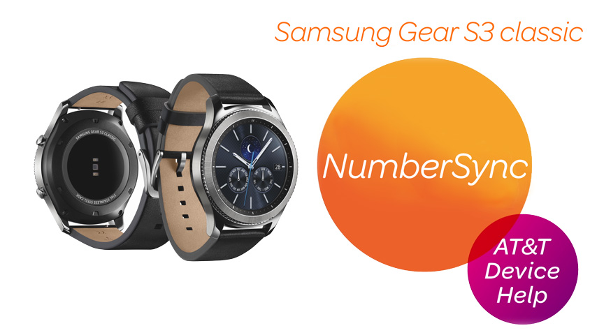 At&t numbersync not store working gear s3