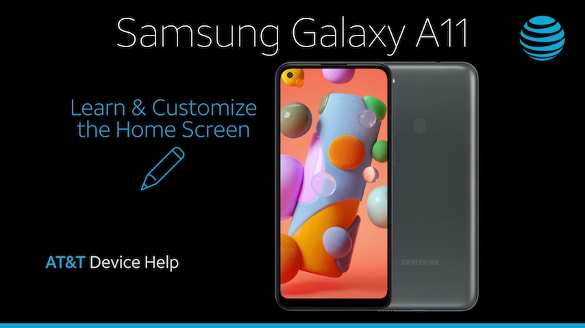 SamsungSMA115Avid2-Samsung-A11-LearnCustomizeHomeScreen