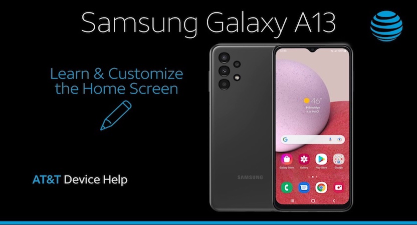 SamsungSMA135Uvid4-SamsungGalaxyA13-LTE_LearnCustomizeHomeScreen
