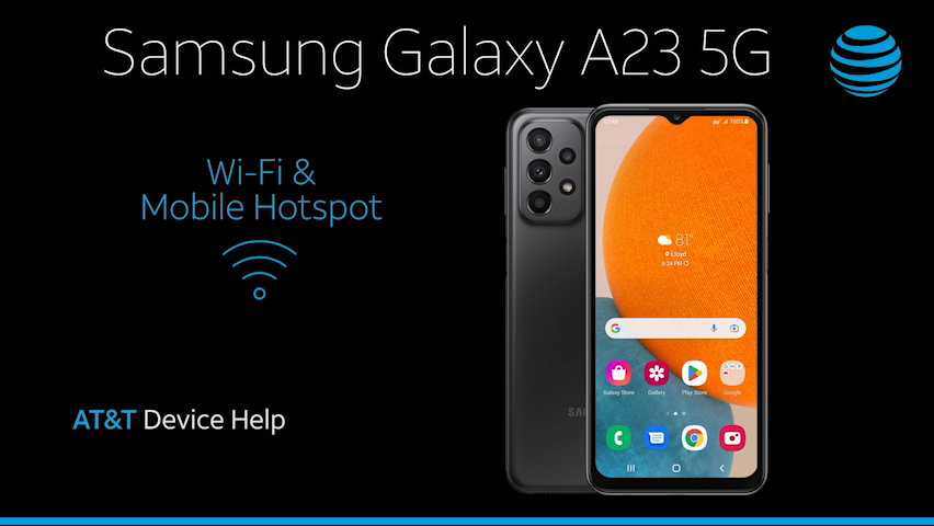 Samsung Galaxy A23 5G (SM-A236U) - Wi-Fi - AT&T