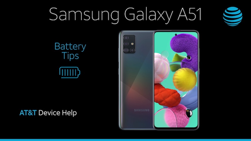 Samsung Galaxy A51 (SM-A515U) - Optimize Battery Life - AT&T