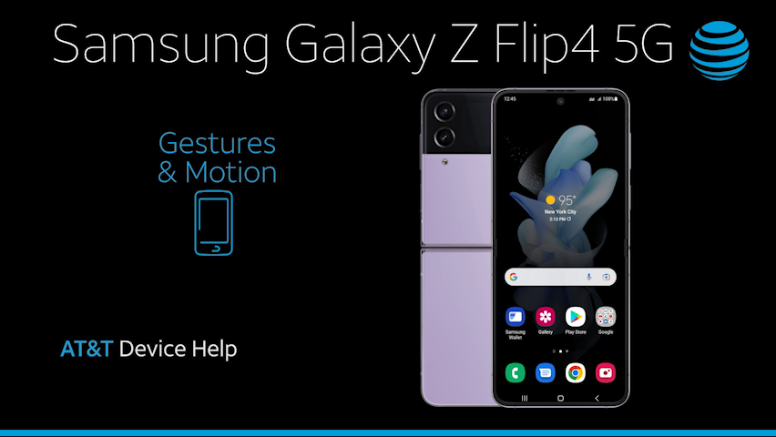 SamsungSMF721Uvid3-Samsung-GalaxyZFlip4-GesturesMotion