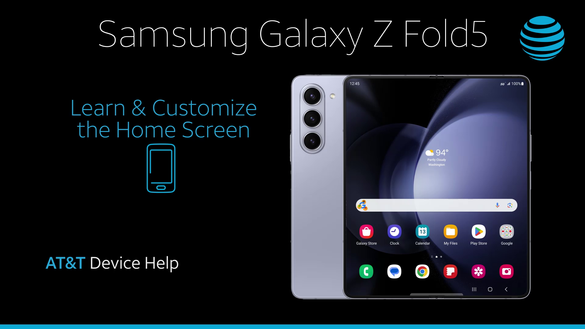 SamsungSMX818Uvid4-fold5-LearnCustomizeHomeScreen