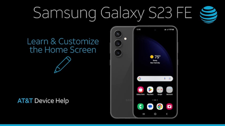 SamsungSMS711Uvid4-samsung-galaxys23-fe-LearnCustomizeHomeScreen