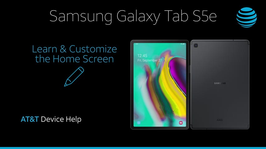 Learn and Customize the Home Screen