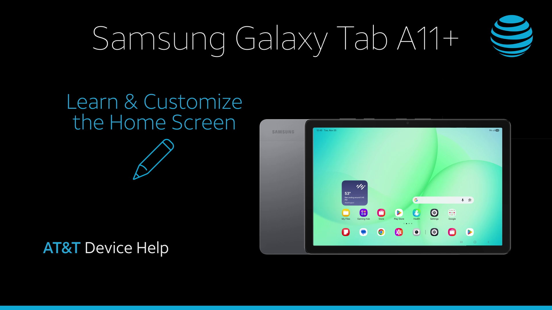 Learn & Customize the Home Screen
