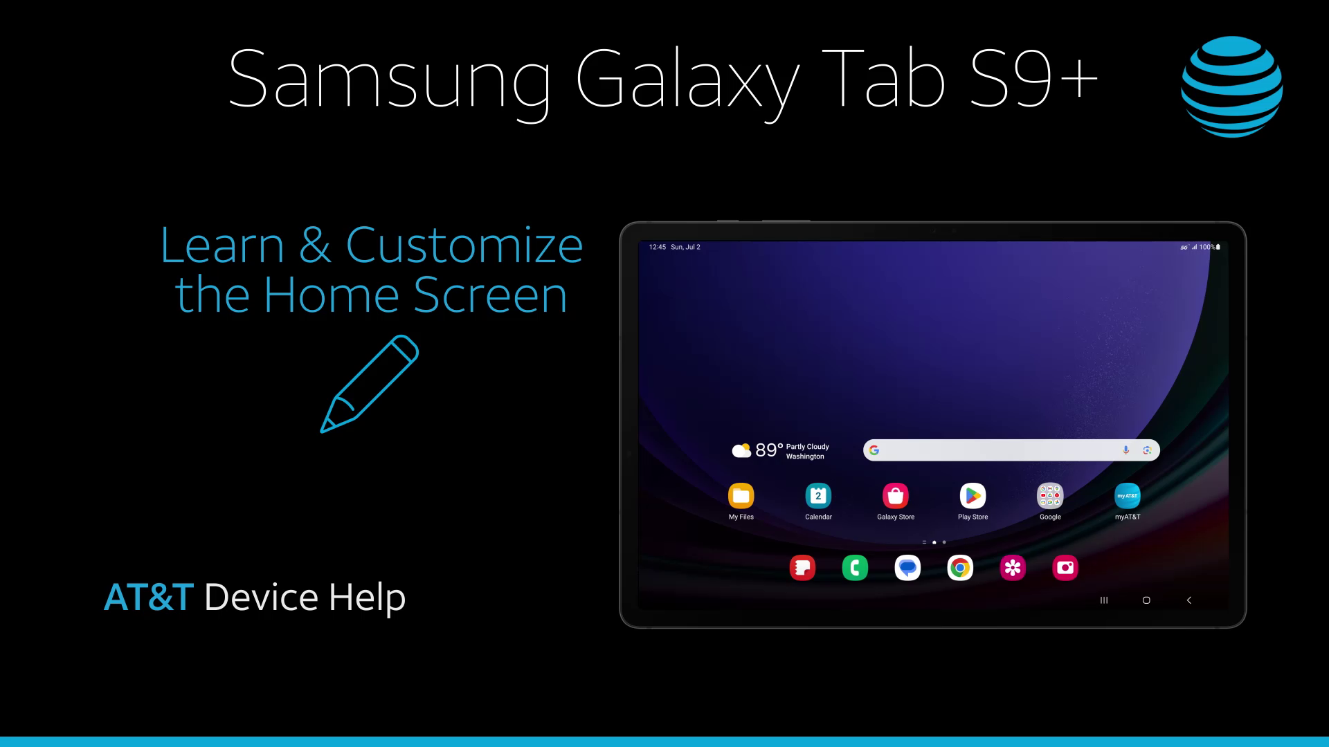 SamsungSMX818Uvid4-LearnCustomizeHomeScreen