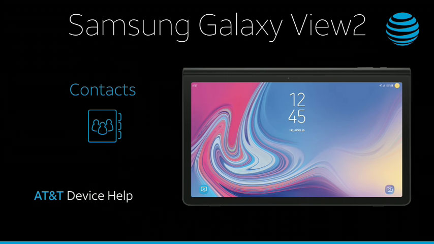 SamsungSMT927Avid4-Samsung-GalaxyView2-Contacts