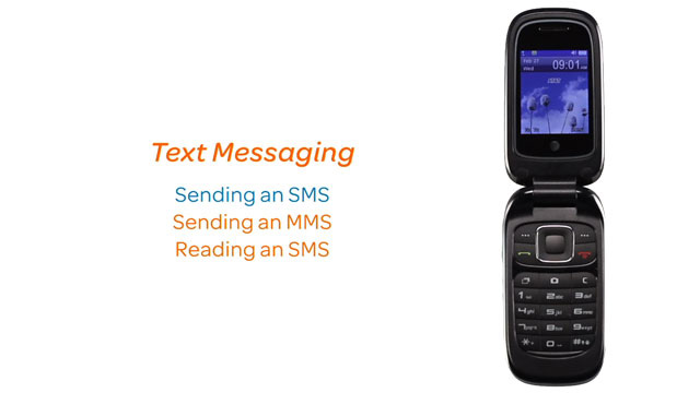 ZTE Z222 - Send &amp; receive messages - AT&amp;T